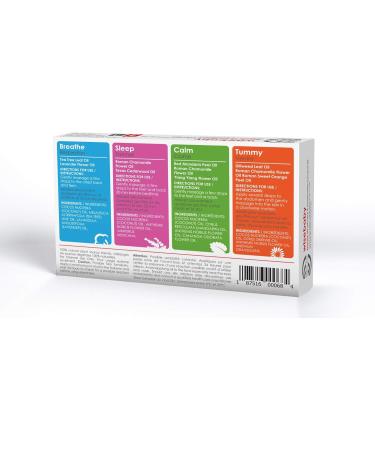 Thera Wise Massage Essential Oils 4 Pack | Aromatherapy & Pre-Blended Essential Oils for Relaxation & Wellness - Buy Online on GoSupps.com
