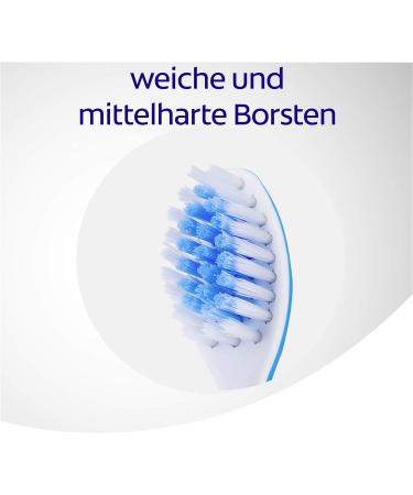Meridol Toothbrush for Gum Protection - Medium Gentle Cleaning Manual Toothbrush (3 Pack) - Buy Online on GoSupps.com