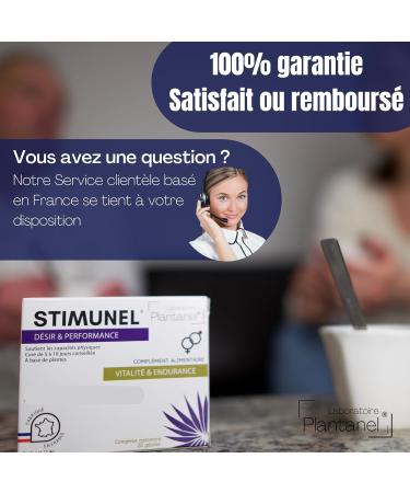 Stimunel Ginseng + Maca Ultra-Concentrated (3300mg) Power Strength Energy Endurance Tribulus L-Arginine - Cure of 20 Capsules - Certified French - Buy Online on GoSupps.com