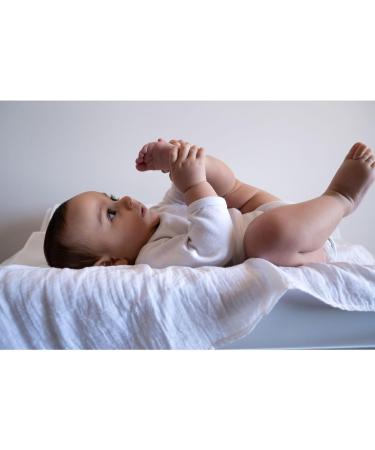 Set of 2 Bamboo Universal Changing Mat Covers | Soft & Waterproof | Baby Powder 70x50 cm - Buy Online on GoSupps.com