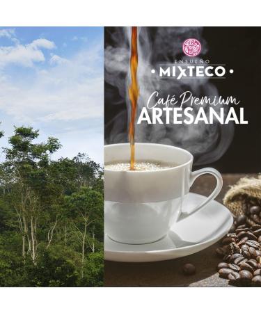 Ensue o Mixteco - Caf Moulu Arabica Torr fi | Notes de Cacao et Amande | Naturel Go t Doux - Production 100% Artisanale (Paquet de 2) - Buy Online on GoSupps.com