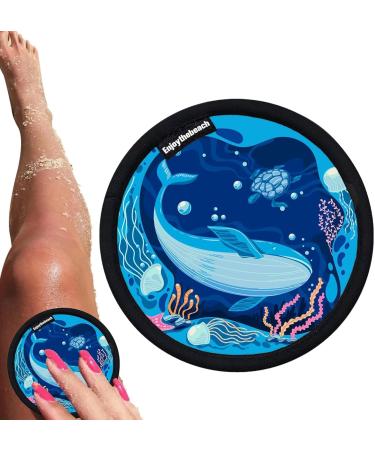 Sac portable pour enlever le sable Outil de nettoyage de plage facile transporter sac de retrait rapide du sable | Nettoyeur de sable ext rieur quipement de plage Familles non toxiques Sac de Baleine Fond Bleu - Buy Online on GoSupps.com