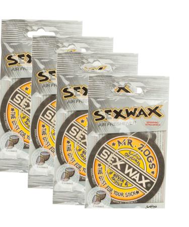 Sex Wax Air Freshener (3-Pack, Coconut) (Limited Edition)