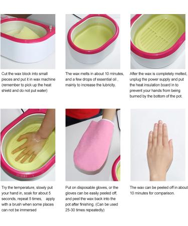 Paraffin Wax 2pcs Paraffin Waxes Moisturizing Nourishing Paraffin Wax Bath Hand Foot Beauty Mask Winter Skin Care Wax Refills For Spa Home Facials Hand Foot Wax Heating Bath Paraffin Wax(lemon) - Buy Online on GoSupps.com