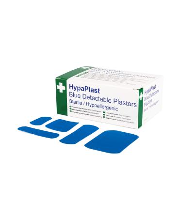 Safety First Aid Group HypaPlast Blue Catering Plasters Assorted (10 Boxes of 100) One Size