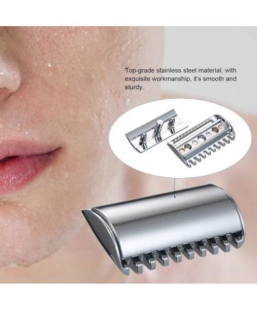Cometx Replacement Razor Head Chrome Double-Cutting Open Comb Safety Razor for Men | Traditional Shaving Accessory - Buy Online on GoSupps.com