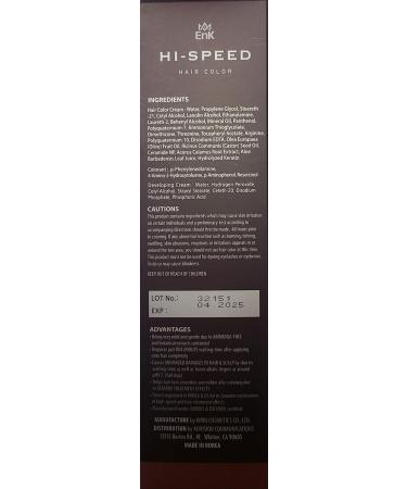 1 Minute Hi-Speed Hair Color #55 Wine Brown - Fast-Acting Hair Dye 17.64 oz | Shop Internationally - Buy Online on GoSupps.com