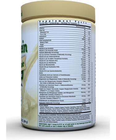 Country Farms Super Greens Vanilla Plant Protein Supplement - 12.8oz Multi N9572 - Buy Online on GoSupps.com