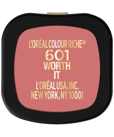 L Or al Paris Colour Riche Intense Volume Matte Lipstick - Hyaluronic Acid Infused 16HR Wear - Worth It 0.06 Oz | Buy Online Worldwide - Buy Online on GoSupps.com