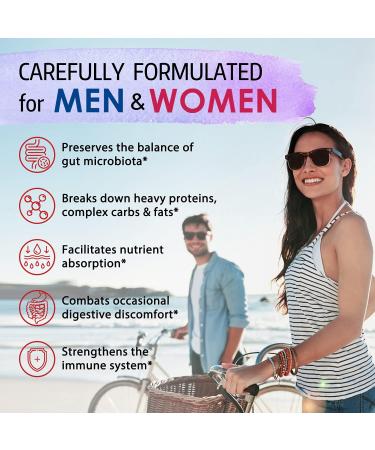 Bonawell Probiotics 120 Billion CFU 32 Strains with Prebiotics & Digestive Enzymes - 3-in-1 Daily Probiotic for Gut Health - 30 Veggie Caps - Buy Online on GoSupps.com