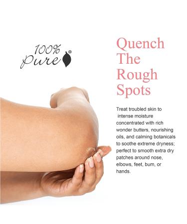 100% PURE Intensive Nourishing Balm Face & Body Cream Moisturizer - Vegan - 1.7oz - Buy Online on GoSupps.com
