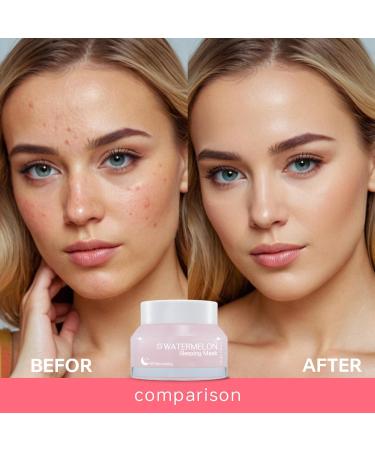 Black Tea 2 pieces watermelon sleeping mask watermelon night mask watermelon glow night mask watermelon sleeping mask moisturizing refines pores for smooth skin for all skin types - Buy Online on GoSupps.com