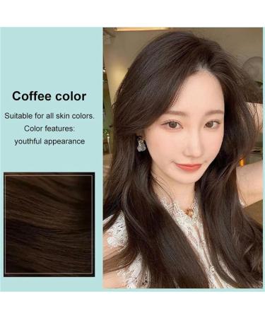 Buy Plant-Based Hair Dye Cream - 2024 Non-Damaging Korean Bubble Shampoo 30ml Dark Brown 10 Packs/Box - Eco-Friendly Hair Color - Buy Online on GoSupps.com