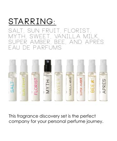 Ellis Brooklyn BIOGRAPHY Fragrance Discovery Set - Eau De Parfum for Women Sample Perfume Set Perfumes for Women Clean Perfume Long Lasting Perfume BIOGRAPHY 0.06 Fl Oz (Pack of 9) - Buy Online on GoSupps.com