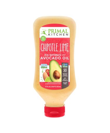 Primal Kitchen Squeeze Chipotle Lime Mayo made with Avocado Oil 17 Ounces
