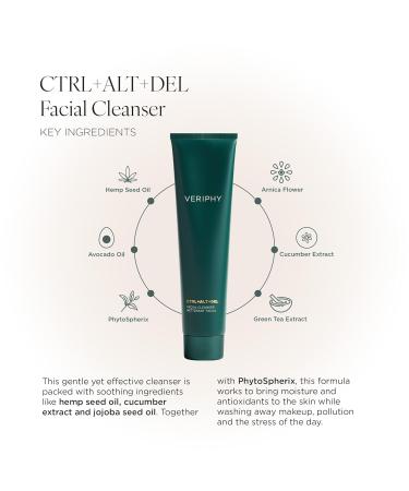 CTRL+ALT+DEL Facial Cleanser - Refreshing Skincare for All Skin Types | International Shipping Available - Buy Online on GoSupps.com