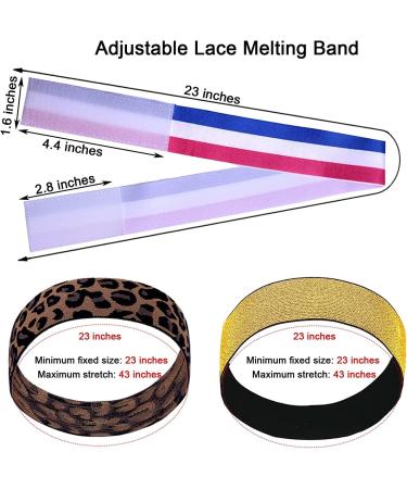 Wig Elastic Bands - 2PCS Lace Melting Bands for Edges, Flag Color - Buy Online on GoSupps.com