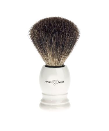 Edwin Jagger Ivory Shaving Brush (Pure Badger)