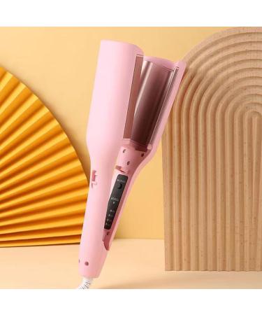 Curling Iron Crimper Beach Waves Curling Iron Iron Hair Crimper Hair Crimper Curling Wand Hairstyle Hair Crimper Hair Styling Equipment for All Hair Types Hair Tool for Home Salon D: Pink Us Regulations - Buy Online on GoSupps.com