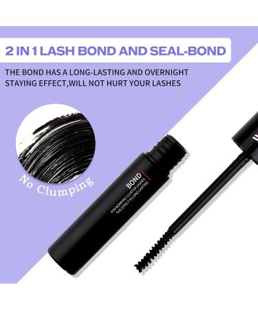 Cluster Lash Bond & Seal - Strong Hold Individual Eyelash Glue for Home Use | 5ml Lash Adhesive for Extensions - Buy Online on GoSupps.com