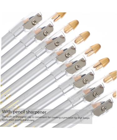 Mikinona Makeup Pen 8pcs Pen Brighten Pencils Girls with Eyeliner Eyebrow Sharpener -in- Pencil Women Strokes Tool Make Up Pen - Buy Online on GoSupps.com