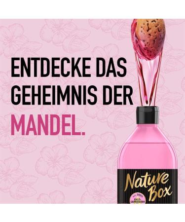 NATURE BOX Almond Oil Conditioner - 385 ml | Nourishing Hair Care | International Shipping Available - Buy Online on GoSupps.com