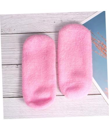 minkissy 1 Pair Moisturizing Socks Skin Softening Socks Rough Heel Socks Dead Skin Socks Heel Repair Socks Moisturizing Heel Socks Heel Anti-Crack Socks Gel Socks Ankle Socks Boots Spa 21.5X8.5cm - Buy Online on GoSupps.com