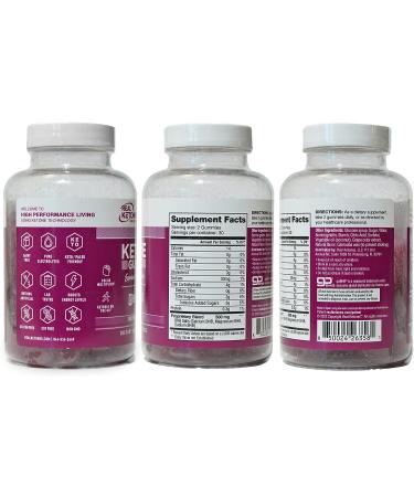 Real Ketones Exogenous Keto Gummies - D BHB Diet Support & Energy Boost - Berry Flavor - 30 Servings - Buy Online on GoSupps.com