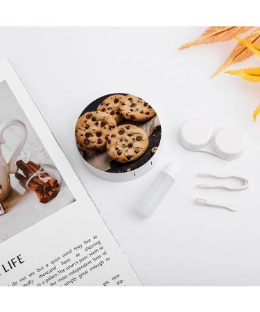 Buy Chocolate Chip Portable Contact Lens Case - Travel-Friendly Storage Box for Contacts - Buy Online on GoSupps.com