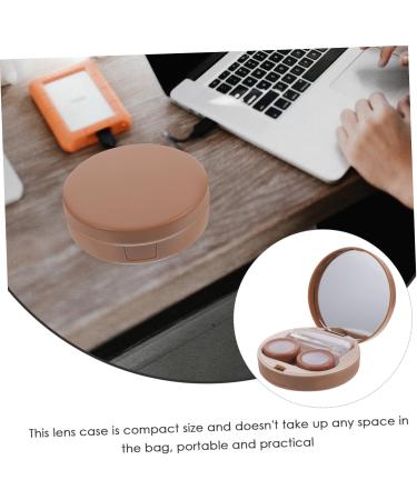 JECOMPRIS Mini Contact Lens Set - Travel Case & Foot Cushion - Decorative Plastic Box for Safe Storage - Buy Online on GoSupps.com