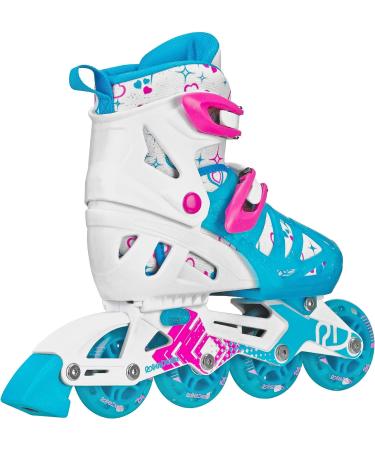 Girls Tracer Adjustable Inline Skates - Size Medium (2-5) Blue | Shop Now - Buy Online on GoSupps.com