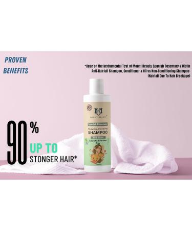 Rosemary & Biotin Shampoo for Thinning Hair - Paraben Silicone & Sulfate Free | 200ml | Nourish & Strengthen Dry Damaged Hair - Buy Online on GoSupps.com