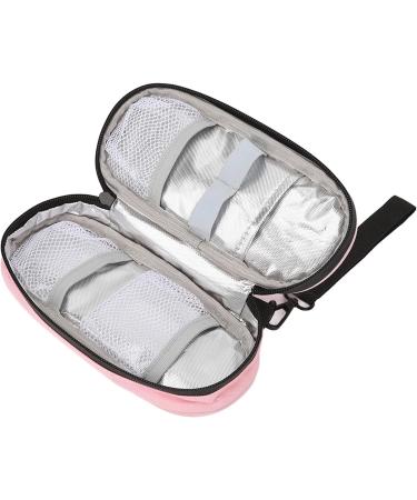 Insulin Cooler Bag - Diabetic Cooling Case for Travel - Pink - Buy Online on GoSupps.com