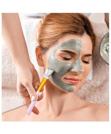 Buy Wishlotus 2Pcs Silicone Face Mask Brushes - Reusable Applicators for Skincare & Makeup | Pink & Purple | International Shipping - Buy Online on GoSupps.com
