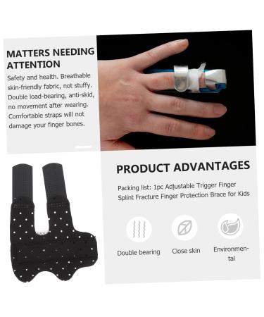 FRCOLOR Orthotic Splint & Mini Lotion Holder - Keychain Thumb Support Brace | Adjustable Black Tool for Comfort and Stability (11.5x8x1cm - Buy Online on GoSupps.com