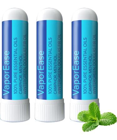 MOXE VaporEase Portable Nasal Inhaler On-The-Go Non-Medicated Made in USA Soothing and Refreshing Vapors Menthol Scent 3 Pack VaporEase 3 Pack - Buy Online on GoSupps.com