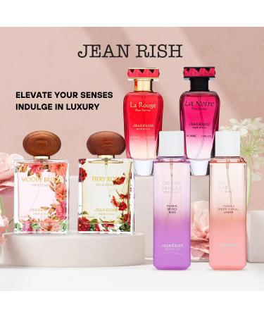 Jean Rish Woody Breeze Eau De Parfum - Perfume for Women (3.4 Fl Oz / 100ml) with Black Currant Iris & Praline Notes - Long Lasting and Luxury Fragrance - Buy Online on GoSupps.com