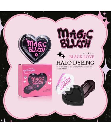 Bploar Multifunctional facial balm with color changing blush black cream blush color changing blush for cheeks and lips multifunctional makeup balm for light and natural facial makeup - Buy Online on GoSupps.com