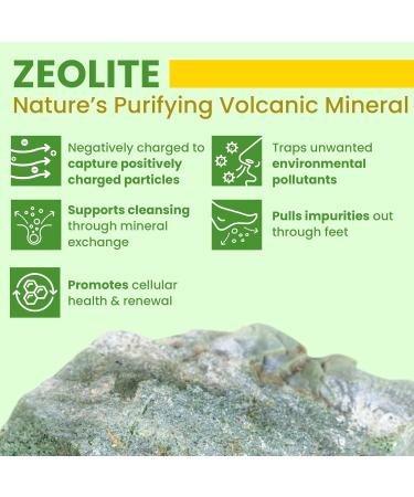 Sole Serenity Foot Pads - Natural Detox with Zeolite Ginger Wormwood & Bamboo Vinegar for Achy Feet Relief | International Shipping Available - Buy Online on GoSupps.com
