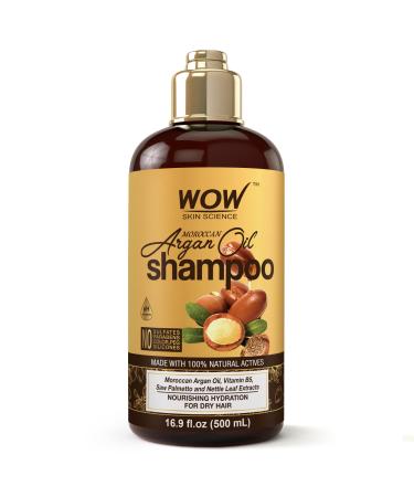 Wow Skin Science Shampoo Moroccan Argan Oil 16.9 fl oz (500 ml)