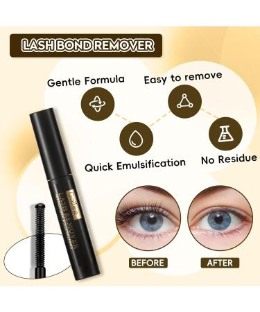 Buy Gentle Lash Remover for Cluster Lashes - 5ML DIY Glue Remover for Individual Lash Extensions - Buy Online on GoSupps.com