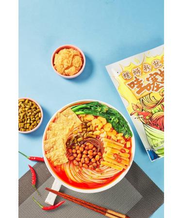 Liuzhou Luosifen 308g x 3bag Guangxi Specialty Screw Powder Hot and Sour Rice Noodles Instant Rice Noodles Spicy Vermicelli wa sai luo 308g 3 bags - Buy Online on GoSupps.com
