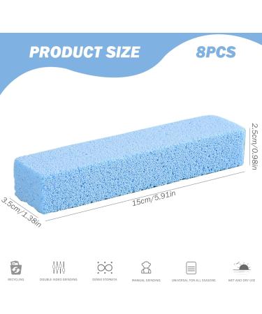 Cleaning Pumice Stone 8pcs Toilet Bowl Pumice Stone Pumice Sticks Pumice Scouring Pad for Cleaning Pumice Stick Cleaner for Removing Toilet Bowl Ring Bath Household Kitchen Spa Pool - Buy Online on GoSupps.com