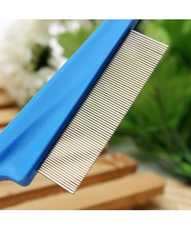 LGT Large Flea / lice Removal Grooming Comb for Cats Dogs Rabbits. Effective against Fleas Nits Biting Pests Ticks Flea Dirt Ectoparasites (Purple) - Buy Online on GoSupps.com