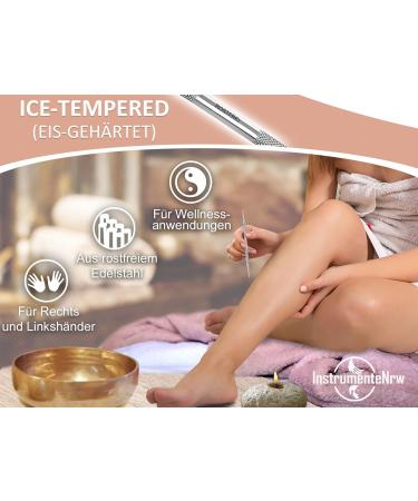 2-Piece Acupressure Pen Set - Reflexology Massage Pens (1/2 mm & 5/10 mm) for Ultimate Relaxation | International Shipping Available - Buy Online on GoSupps.com