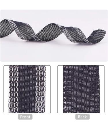 PandaHall 24mm Hem Tape for Pants - 50 Yards Iron-on Fabric Adhesive Tape for Shortening Suit Pants, Jeans, Trousers, Skirts - Black - Buy Online on GoSupps.com