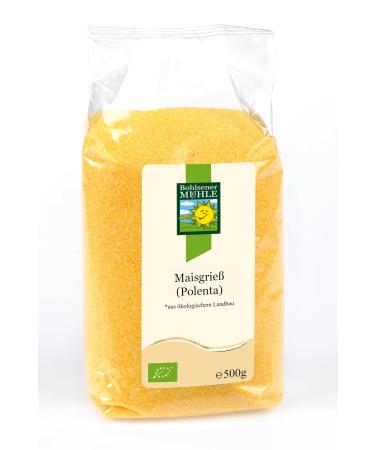 Bohlsener M hle Organic Corn Semolina Polenta (2 x 500 gr)