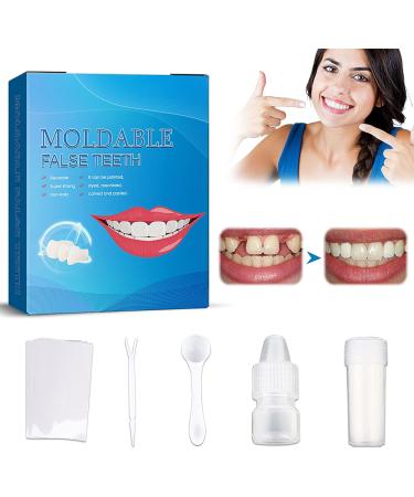 Buy Provisional Dentures & Restorative Dental Adhesive - Temporary Tooth Repair Set for Missing Teeth - Buy Online on GoSupps.com