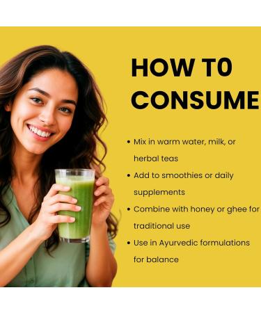 BASIC AYURVEDA Triphala Powder 7.05 Oz (200g) | Traditional Three Fruit Blend of Amla Haritaki & Bibhitaki | Pure Powder Ingredient | Vegan & Gluten-Free - Buy Online on GoSupps.com