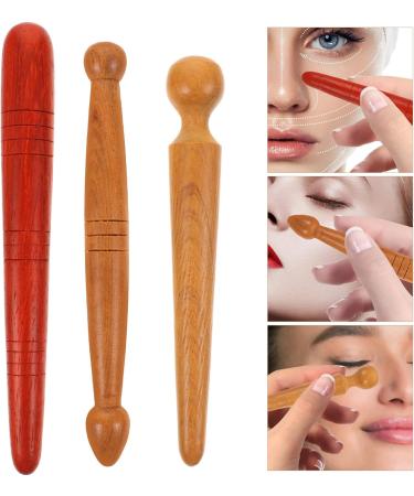 Coheali Eye Scraper Set - 3-Piece Manual Acupressure Pen & Thai Massage Tool for Deep Tissue Relief | Multi-Functional Muscle Massage for Men & Feet - Buy Online on GoSupps.com